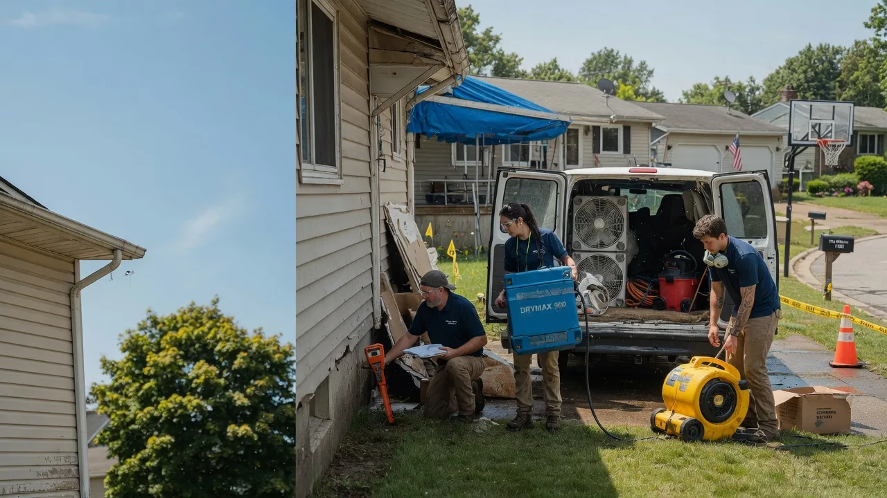 Ceiling Leak Cleanup in Newton, WV near me